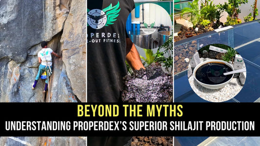 Beyond the Myths: Understanding Properdex’s Superior Shilajit Production